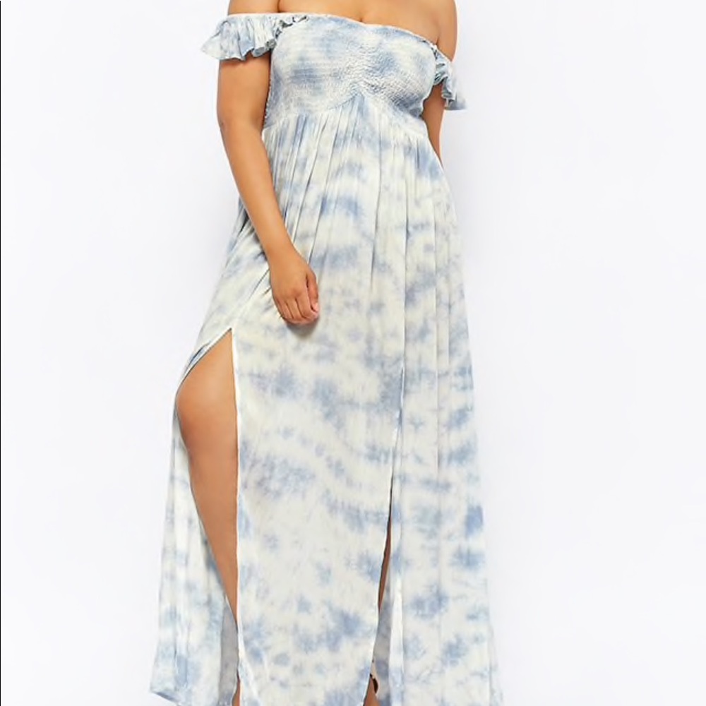 Boho Me cloud wash maxi dress